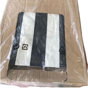 Ikea Karlstad Black & White Striped Chaise Cover 12096 NEW & Sealed - 301.187.72